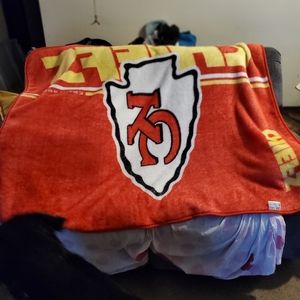 Kc chiefs blanket